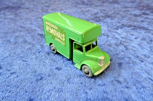 LESNEY MOKO MATCHBOX GRAY WHEELS #17A BEDFORD REMOVALS VAN. NICE! - Picture 1 of 6