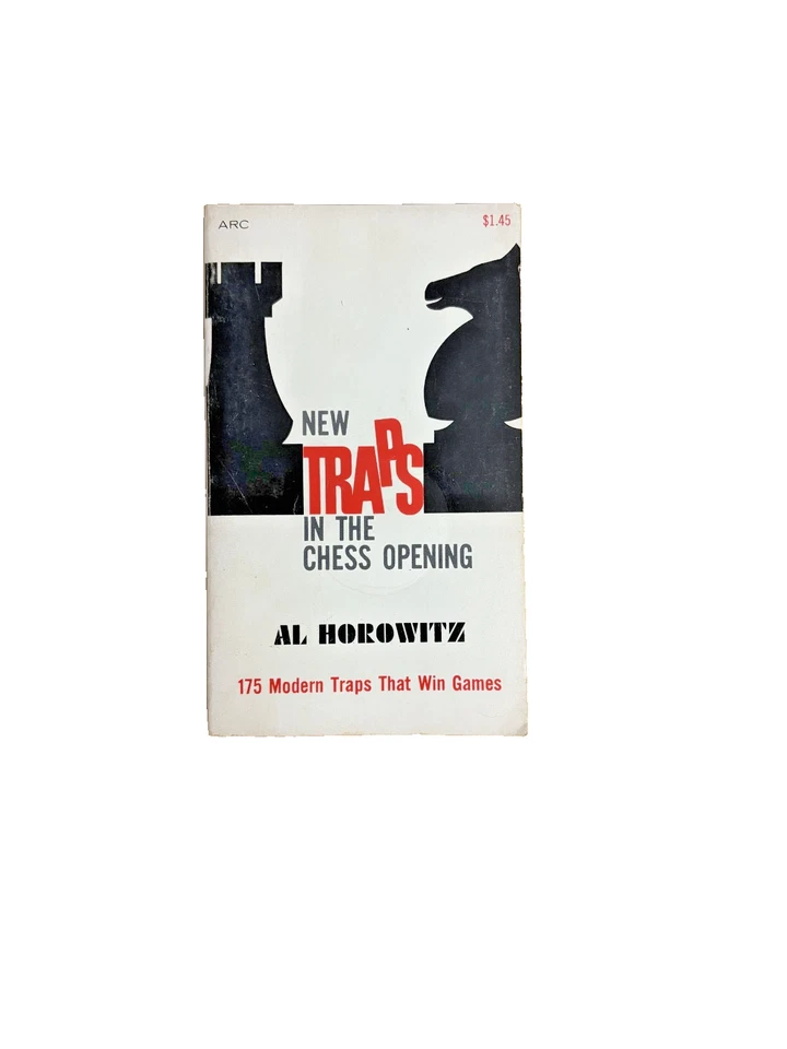 New Traps in the Chess Opening By Al Horowitz, 1st Paperback Edition, 1970 - Image 1 of 1