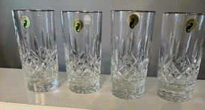 Four (4) Waterford Crystal Lismore 12 Oz. Hi-Ball Tumbler Glasses 5 5/8" No Box - Picture 1 of 7