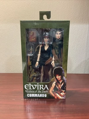 NECA Elvira Commando Mistress of the Dark nueva figura de acción sellada Foto 1 de 3