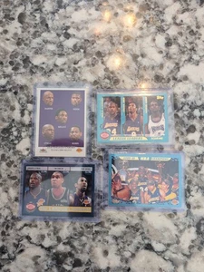 Kobe Bryant 4 Card Lot W/ HOF O'Neal Iverson Carter Duncan Pierce Mcgrady  - Picture 1 of 21