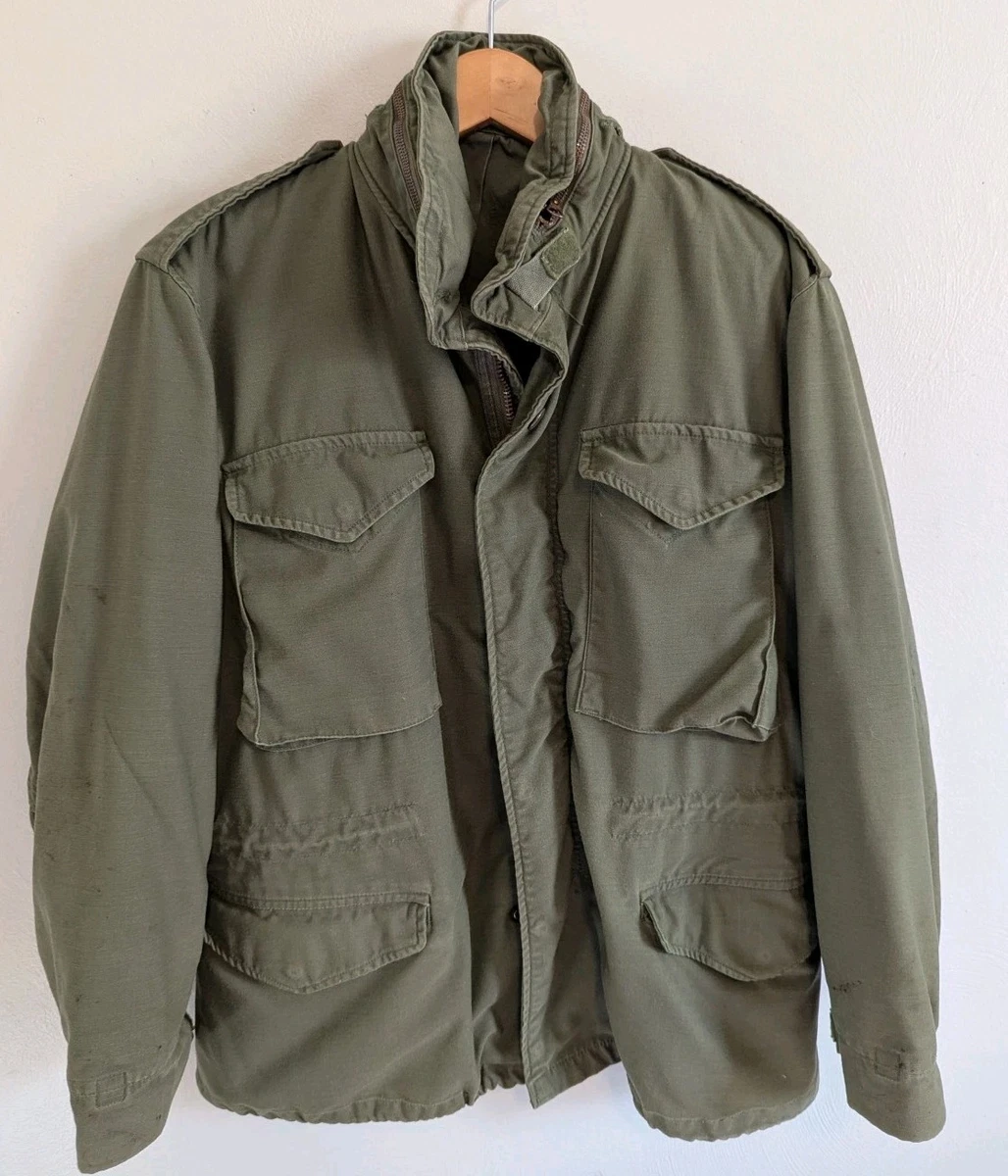 M65 Field Jacket Medium Short In Original Vietnam War Uniforms for
