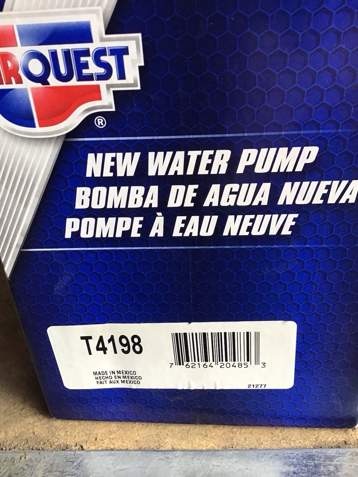 Nueva bomba de agua CARQUEST T4198 para Nissan Pathfinder Armada Titan Infiniti QX56 Foto 1 de 4