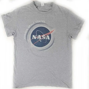 Kids NASA Johnson Space Center Gray T-Shirt Size Large 36 - Picture 1 of 3