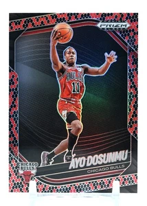 Prizm Black 2024-25 - AYO DOSUNMU Snakeskin Prizms #165 Chicago Bulls - Imagen 1 de 2
