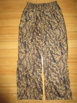 De Colección Columbia Delta Marsh Aves Acuáticas Camuflaje Pantalones Caza Nylon Concha Lluvia L Foto 1 de 4