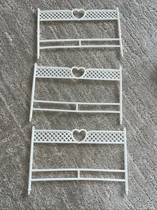 Vintage Barbie Blinking Beauty Corral 1987 Ersatzzaun Zubehör 3 Stück - Bild 1 von 2