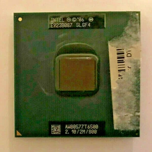 INTEL Core 2 Duo T6500 SLGF4 MOBILE - 2,10GHz / 2M / 800MHz - Sockel P #292 - Bild 1 von 2
