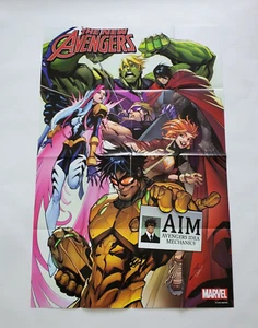 Marvel Comics New Avengers 2015 Poster Comic Shop Promo Hulk New 36" x 24" - Picture 1 of 7