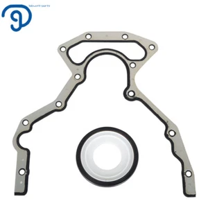 Rear Main Seal Block Cover Gasket Kit For BS40640 JV1657 LS 4.8 5.3L LS2 LS3 - Picture 1 of 7