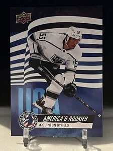 2022 Upper Deck National Hockey Card Day Quinton Byfield RC #USA-2 - Picture 1 of 2