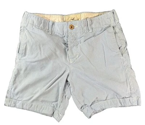 Hollister 31 Pantalones Cortos Informales de Algodón a Rayas Botón Mosca Y2K Playa Verano Núcleo - Imagen 1 de 9
