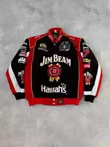 Vintage Jim Beam Nascar Racing Jacket - Picture 1 of 8