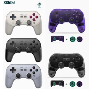 8BitDo Pro 2 Bluetooth Gamepad Hall Effect Wireless Controller For Switch,PC,iOS - Picture 1 of 76