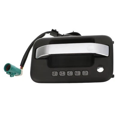 Manija de puerta exterior lado del conductor OEM 09-14 Ford F-150 cromo negro CL3Z1522405AA Foto 1 de 4