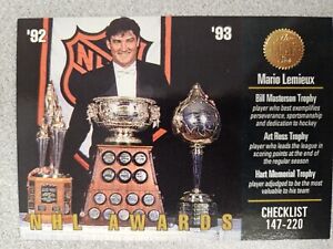 1993-94 Leaf Hockey #210 Mario Lemieux CL