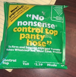 Pantyhose NO NONSENSE Control Top Size Tall Nude  - Picture 1 of 3