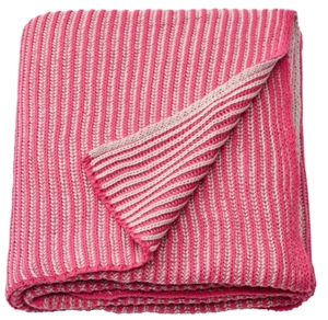 IKEA PRAKTFJARIL Throw, pink, 130x170 cm, 51 3/16 " x 66 59/64" , Brand NEW - Picture 1 of 4