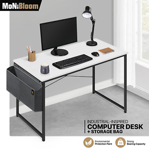 [Workstation+Storage Bag] Office Writing Computer Desk Home Laptop Gaming Table