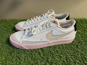 Nike Blazer Low '77 Vintage "Be True" LGBTQIA Plus DD3034-100 Men's 10.5 NEW - Picture 1 of 9