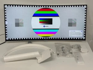 LG 34SR60QC-W 34-inch QHD (3440x1440) Curved Smart Monitor - Picture 1 of 8