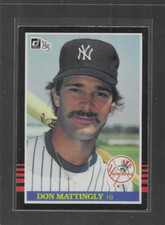 1985 DONRUSS # 295 DON MATTINGLY NICE CARD