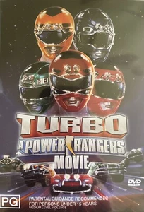 DVD NUEVO: Turbo | Una película de Power Rangers - Película de superhéroes de fantasía infantil 1997 - Imagen 1 de 4