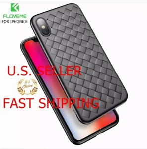 IPHONE 8 SOFT CASE BLACK Diamond Texture - Zdjęcie 1 z 4
