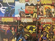 THE KENTS.  NO'S 1. 4-5. 7-8. 10-11.  (7 ISSUE LOT). VINTAGE 1997-1998.