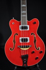 Gretsch G5442BDC Mint Electromatic Hollow Body Short Scale Bass Trans Red