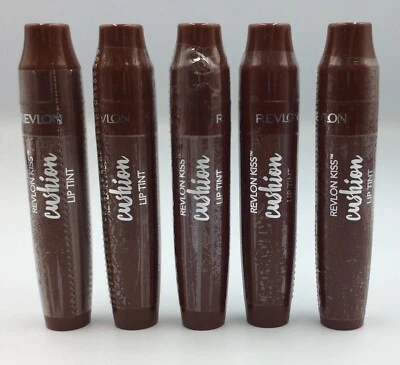 Revlon Kiss Cushion Lip Tint, 280- Chocolate Pop, Lot of 5, Free Shipping - Image 1 of 3