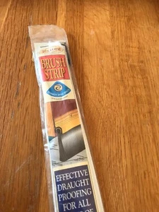 Zugluftstopper Bürstenleiste Tür 92cm lang verhindert Wärmeverlust Kaltluft britisch - Bild 1 von 9