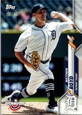 2020 Topps Baseball #104 Matthew Boyd Opening Day Detroit Tigers