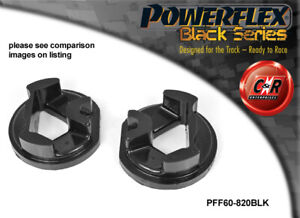 Powerflex Black Bajo Motor Mnt Insertar para Renault Clio 3 Sport 05-12