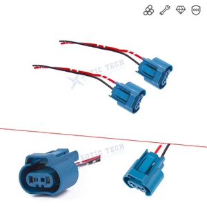 9005 HB3 H10 9145 arnés de alambre hembra faros luz antiniebla uso enchufes de reemplazo de 5" - Imagen 1 de 8