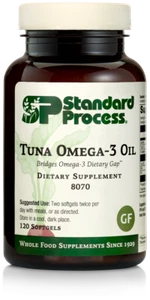 Standard Process Tuna Omega-3 Oil EPA and DHA Whole Food Support, 120 Softgels - Picture 1 of 6