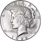 1922-S Peace Dollar - Choice Great Deals From The Executive Coin Company