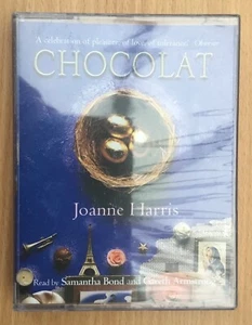🌟CHOCOLAT🌟JOANNE HARRIS🌟2X CASSETTE AUDIO BOOK🌟UK🇬🇧SELLER🌟FAST POSTAGE🌟 - Picture 1 of 4