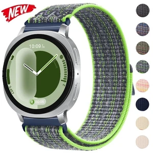 For Samsung Galaxy Watch8 Classic 46mm/8 40/44mm Nylon Strap Sport Band Bracelet - Picture 1 of 31