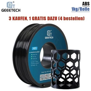 【3 KUP, 1 GRATIS (4 zamówienia)】 GEETECH ABS + filament Mocny trwały - Zdjęcie 1 z 24