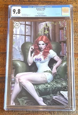 BATMAN #160 CGC 9.8 NATALI SANDERS SDCC EXCL POISON IVY VIRGIN VARIANT LTD 800 - Image 1 of 2