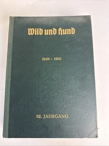 Wild und Hund 1949-1950 52. Jahrgang Sammlerstück (K5) - Bild 1 von 4