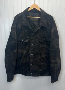 Herren Polo Ralph Lauren Camouflage Denim Stretch Trucker Jacke Gr. 3XB - Bild 1 von 8