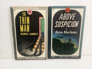 Vintage Thriller Buch Lot 1943 1945 Thin Man, Above Suspicion Taschenbuch - Bild 1 von 16