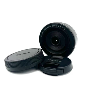 CANON LENS EF-M 22mm F 2 STM Camera Lens From Japan - Picture 1 of 11