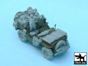 Juego de Almacenamiento y Accesorios Jeep Black Dog 1/48 Willys MB EE. UU. (Tamiya 32552) T48032 - Imagen 1 de 1