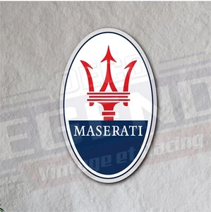 Plaque Métal Enseigne Maserati, déco garage voiture, décoration panneau pancarte - Imagen 1 de 3