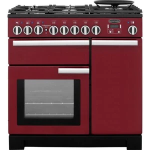 Rangemaster PDL90DFFCY/C Professional Deluxe 90cm Dual Fuel Range Cooker 5 - Picture 1 of 10