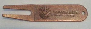 Golf Divot Tool  Skamania Lodge Stevenson Washington Souvenir - Picture 1 of 2