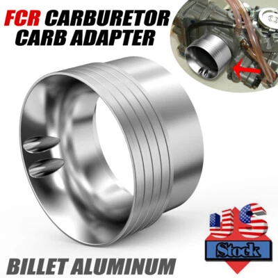 Adaptador de carburador de aluminio Keihin FCR para Honda 2006 + TRX450ER / CRF450R Foto 1 de 4